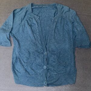Y2K Short Sleeve Cardigan